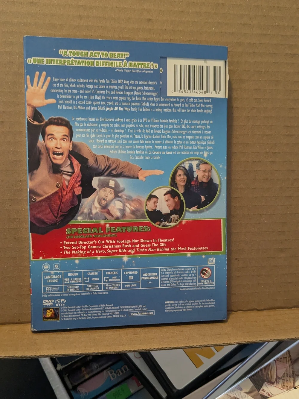 Jingle All The Way Dvd Movie - Picture 2 of 2